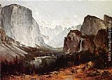 Thomas Hill A View of Yosemite Valley painting